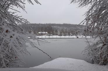 Winterliches Gewässer 