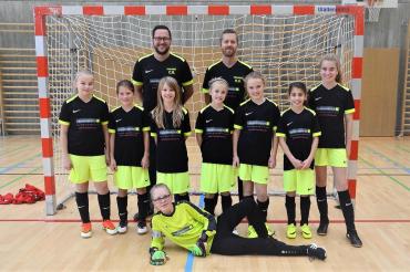 Mannschaft der D-Juniorinnen des SG Buchdorf/Kaisheim. 