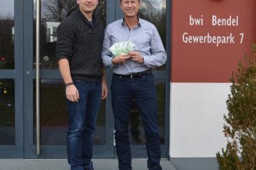 Firma Bendel spendet 500 Euro. 