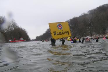 50. Donauschwimmen in Neuburg - Wasserwacht Wemding und Rain a. Lech