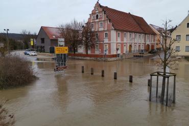 Hochwasser Harburg 