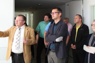 Dr. Dietmar Blechschmidt und CSU Vorstand Steffen Höhn