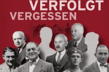 flyer vernissage verehrt verfolgt vergessen