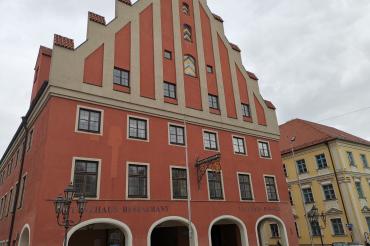 Tanzhaus in der Donauwörther Reichsstraße. 