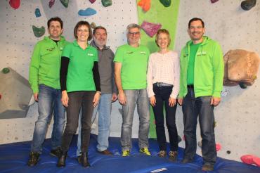 Das Bild zeigt den Festausschuss des DAV Nördlingen.