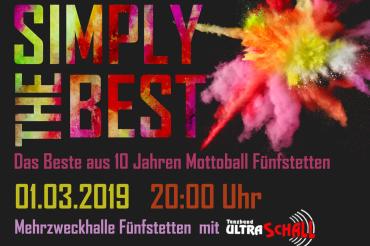 Am 1. März 2019 findet unter dem Motto "Simply the Best" der Faschingsball in Fünfstetten statt. 