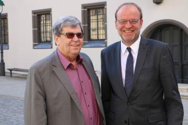 Erick Geike (links) scheidet nach elf Jahren aus: Neuer Geschäftsführer der Roko GmbH ist Stefan Heilbronner (50) aus Nördlingen. 