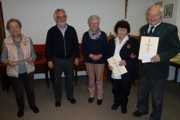 50jährigen Mitgliedschaft bei Kab