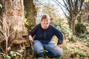 Das Bild zeigt die Reimlinger Autorin Katrin Ott.