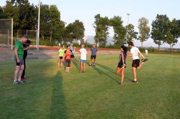 Das Foto ist vom Bahntraining 2018