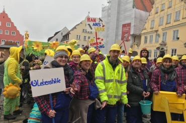Faschingsumzug Wemding Lebenshilfe Donau-Ries-Werkstätten