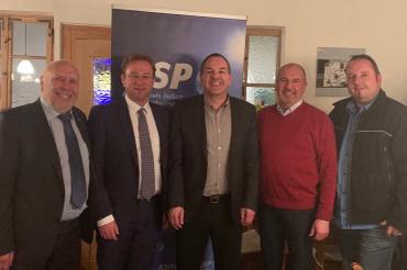 Das Bild zeigt die Vorstandschaft der ASP