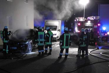 Feuerwehrleute im Einsatz