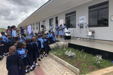 Die Schule der Kiwanis in Tansania