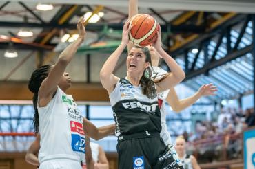 Aleksandra Racic avancierte mit 16 Punkten zum Topscorer der XCYDE Angels.