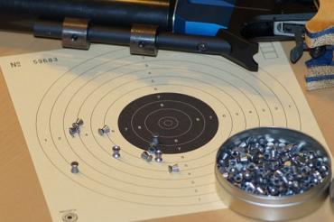 Das Bild zeigt eine Zielscheibe.