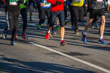 Das Bild zeigt Läufer