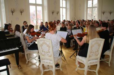 Das Bild zeigt das Kammerkonzert.