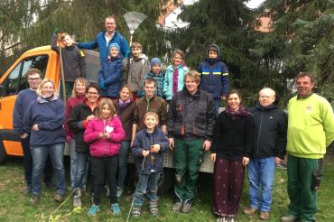 Am 10. Mai wird der Garten feierlich eröffnet und lädt zum Verweilen ein.