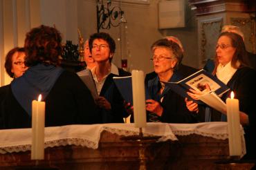 Das Bild zeigt die musikalische Passionsnacht.