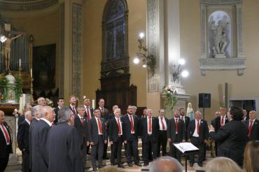 Coro Citta di Soave beim Konzert am 2.6.2018 im Doumi di Soave, anlässlich des 46. Festivals