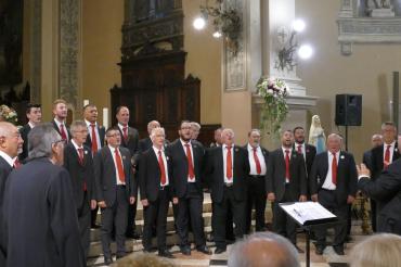 „La Primavera - Chorkonzert im Frühling“ - Soave trifft Nördlingen Coro Citta di Soave, Ltg. Gianluca Brigo - Chorgemeinschaft Nördlingen, Ltg. Elke Moll - Kammerchor St. Georg, Ltg. Udo Knauer