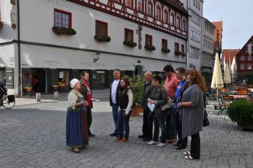 Das Bild zeigt die Themenführung „Auf den Spuren der Hexenprozesse“.