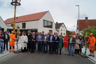 Einweihung der Kreisstraße DON 11