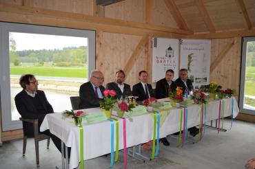 Gartenschau Wassertrüdingen Pressekonferenz