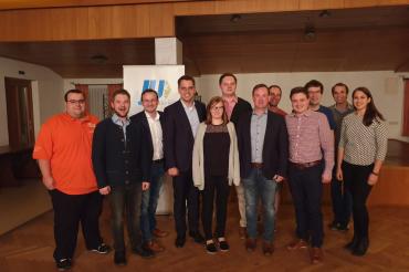 Am vergangenen Mittwoch machte Christian Doleschal, der als Spitzenkandidat der bayerischen JU auf Platz 5 der CSU-Landesliste für die Europawahl kandidiert, Halt für einen Auftritt in  Wolferstadt.