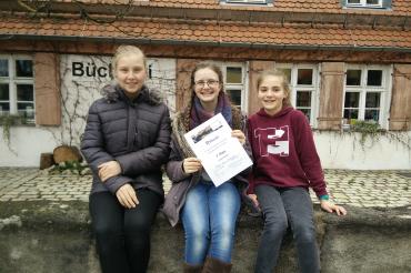 Die Schülerinnen des THG konnten sich in einem engen Mittelfeld einen guten 7. Platz sichern und waren angesichts der starken Konkurrenz mit einigen teilnehmenden Oberstufenschülern damit sichtlich zufrieden.