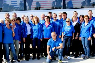 Das Bild zeigt die Reise der TSV Wemding / LG Märchenwald zu Salzburger Marathon.