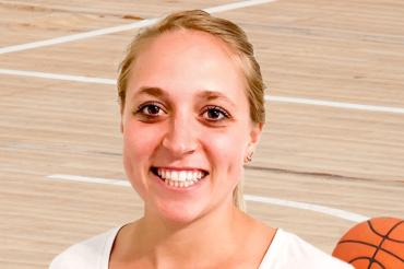  Das Bild zeigt die „Granate auf der Eins“ : Leslie Vorpahl.