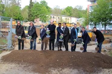 Spatenstich Radiologicum Nördlingen
