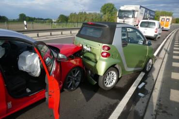 Ein gefährliches Überholmanöver führte am vergangenen Freitag zu einem Verkehrsunfall. 