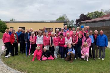 Die Teilnehmer die trotz der Wetterbedingungen gespielt haben.