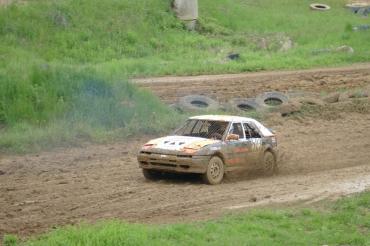 Das Bild zeigt MC Kesseltal - Fahrer Markus Kurtz beim Rennen in Tschechien.