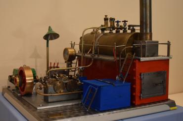Dampfmaschine im Käthe-Kruse-Puppenmuseum