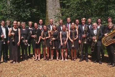 Das Bild zeigt den Posaunenchor St. Georg.