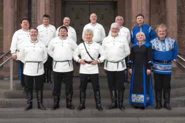 Das Bild zeigt den Schwarzmeer Kosaken-Chor.