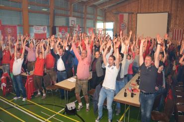 Bild von dem 10-jährigen Vereinsjubiläum