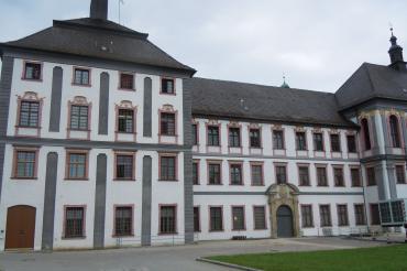 Die Justizvollzugsanstalt im ehemaligen Zisterzienserkloster von Kaisheim.