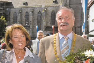 2006 war Hermann Faul zum ersten Mal in seiner Funktion als Oberbürgermeister auf dem Stabenumzug dabei.