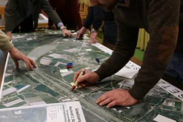 Bei den Planungswerkstätten im letzten Jahr konnten sich die Bürger über den aktuellen Stand des Umsetzungskonzepts informieren und eigene Ideen und Vorschläge einbringen.