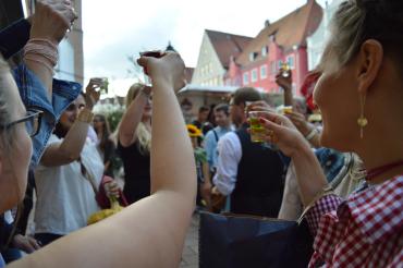 Alle zwei Jahre findet in Donauwörth das Reichsstraßenfest statt.