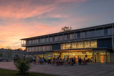 Das Bild zeigt das Schulbandtreffen 2017.
