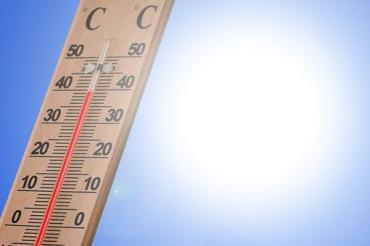 Das Bild zeigt ein Thermometer.