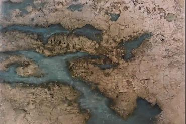 Eduard Zenzingers Bilder zeigen Tiefenwirkung.