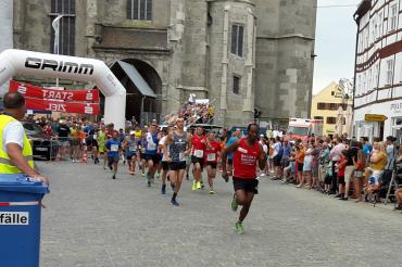 Start des Hauptlaufes.