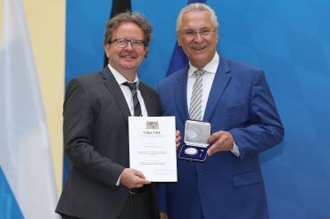 Armin Neudert (links) und Joachim Herrmann